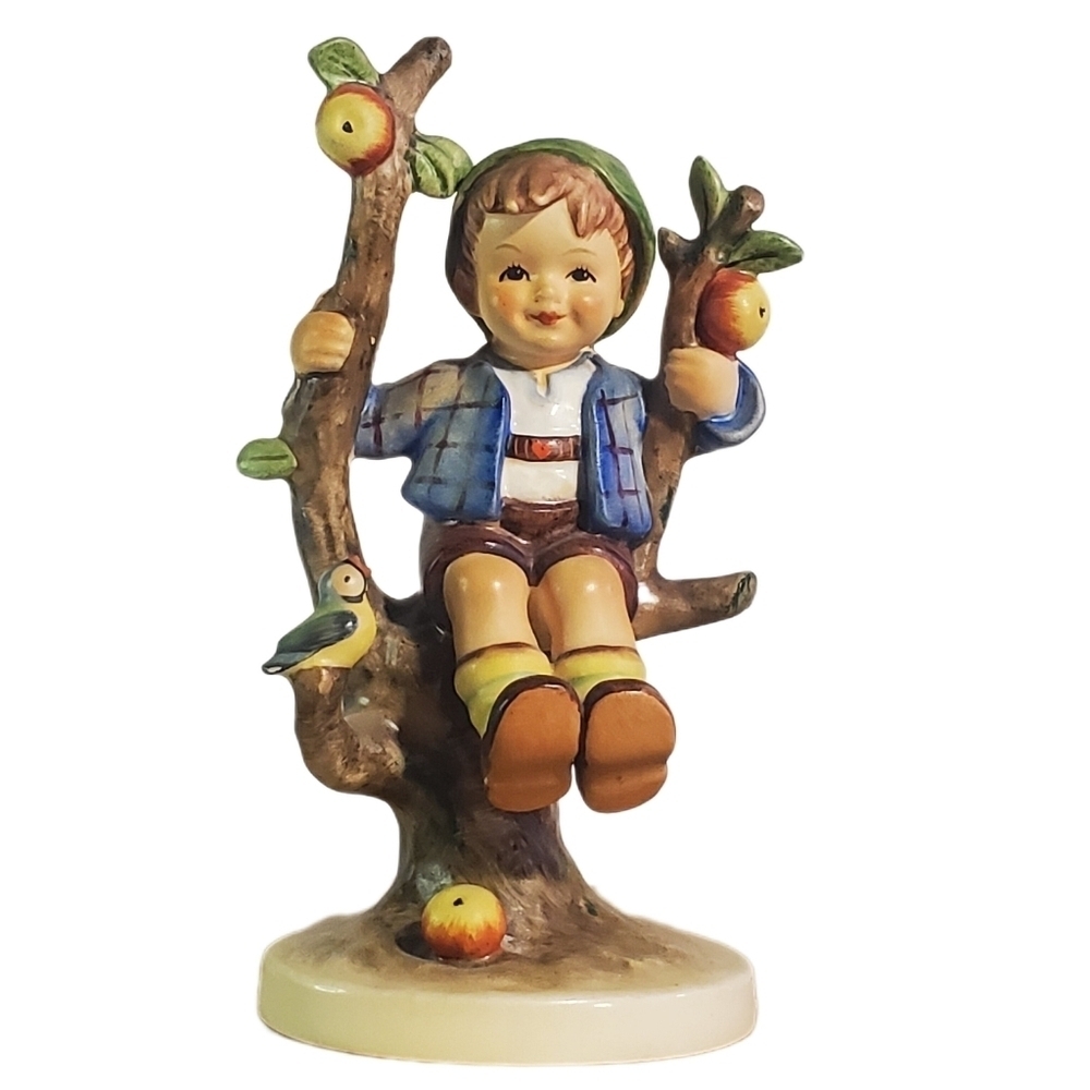 GOEBEL HUMMEL Vintage Figurine "Apple Tree Boy" 142/I TMK-5 Stamped 142/I, 48